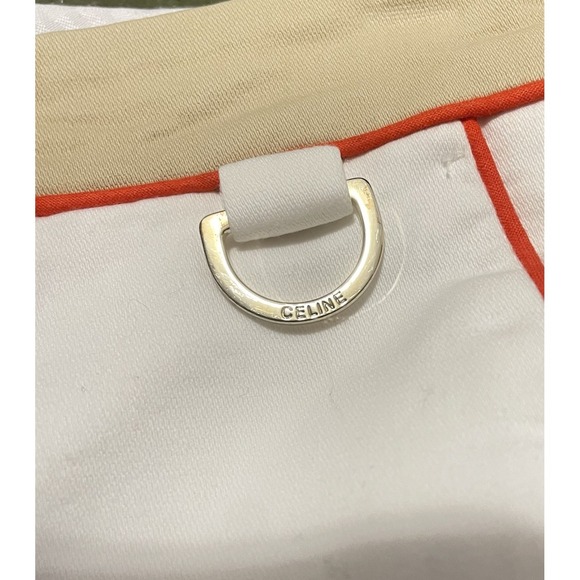 Celine Bermuda White Preppy Shorts Size 36/XS Quiet Luxury Old Money Summer - Picture 16 of 16